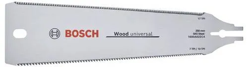 Bosch Home and Garden 1600A02ZB9 Handwerkzeuge Japansägeblatt Ryoba 250mm Sägeblatt-Länge 250mm