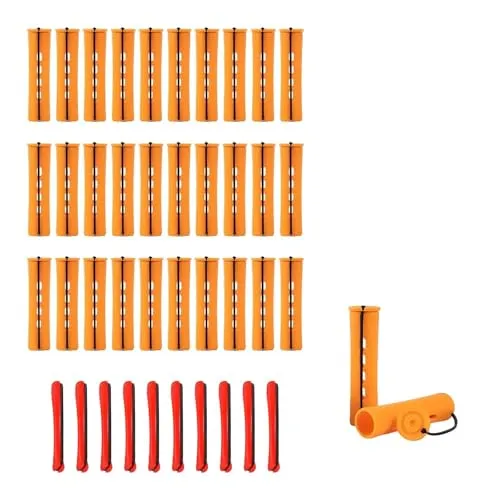 Stück Haarwelle-Set:Dauerwellen Wickler Große, Große Haarwickler, Geeignet für Weihnachten,Natürliche Haarstrukturen, Ideal für Lange und Kurze Haare 40