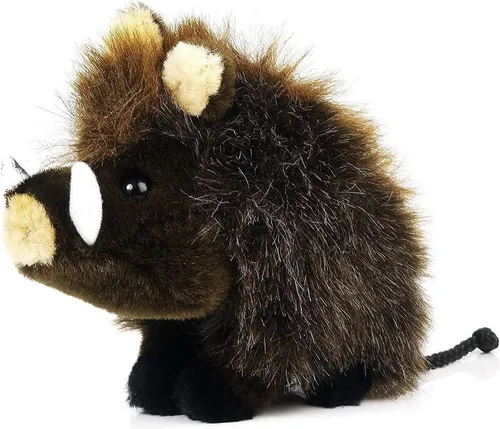 Euro Souvenirs Plüschfigur Wildschwein, Schwein, Stofftier ca.17 cm