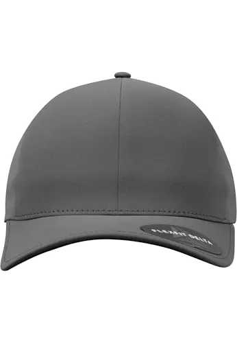 Flexfit Cap Delta, Darkgrey, L/XL - Innovative Flexfit Delta Cap aus wasserabweisendem Polyester, ideal für Sport und Freizeit. Nahtloses Design und antibakterielles Material sorgen für hohen Tragekomfort und eine elegante Optik.