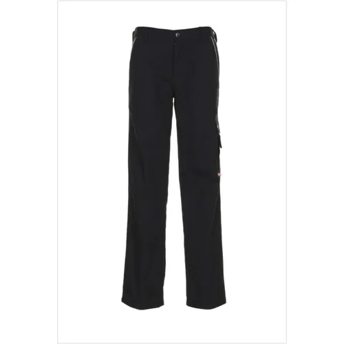 Planam Canvas 320 Thermohose schwarz 27 - Robuste Wanderhose - Wanderhosen aus strapazierfähigem Material, ideal für kalte Tage dank thermischer Isolierung und optimalem Tragekomfort.