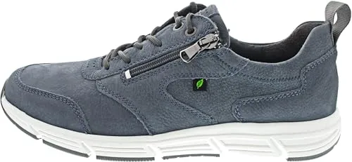 Waldläufer Haslo sportlicher Schnürer Blau