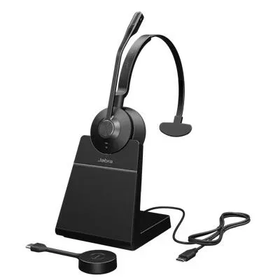 Jabra Engage 55 SE Mono - Kabelloses DECT Headset, UC-zertifiziert für optimale Sprachqualität und Flexibilität