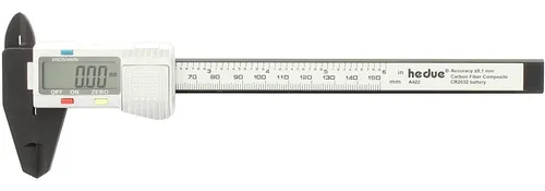 HEDÜ Messschieber Schieblehre Messlehre A422 Carbon 0 - 150 mm