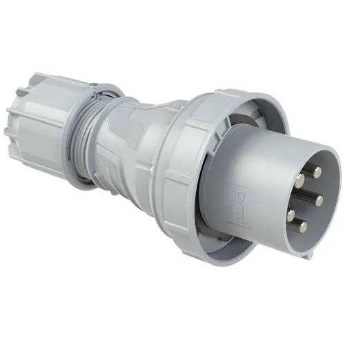 PC Electric Power Twist 045-1 CEE Stecker 125A 5polig - Robuster CEE-Stecker 125A 5p, IP67 geschützt, ideal für industrielle Anwendungen und Outdoor-Einsätze.