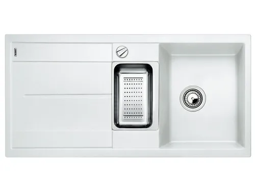 BLANCO METRA 6 S Granitspüle – SILGRANIT in Weiß von BLANCO