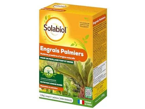 SBM SOLABIOL ENGRAIS PALMIERS ET PLANTES MEDITERRANEENNES SOPALMY15