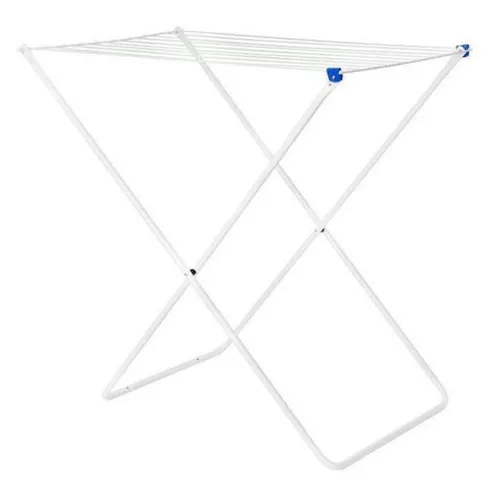 DanDiBo Faltbarer Wäscheständer 93918 - Platzsparender Wäschetrockner mit 8 Metern Trockenlänge, ideal für 1-2 Ladungen Wäsche und belastbar bis 10 kg. Perfekt für kleine Räume!