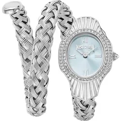 Just Cavalli JC1L305M0015 - Elegante Damenarmbanduhr - Armbanduhren für Damen, Edelstahlgehäuse mit analogem Ziffernblatt und hochwertigem Quarzwerk, ideal für stilbewusste Frauen.
