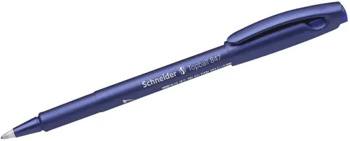 SCHNEIDER Tintenfeinschreiber Tintenroller Topball 847 blau (10 Stück)