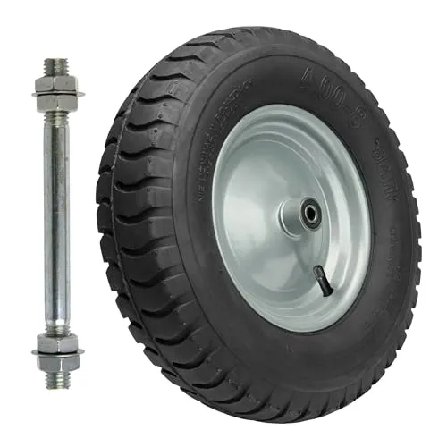 Garronda Schubkarren-Rad mit Luftreifen und Stahlfelge