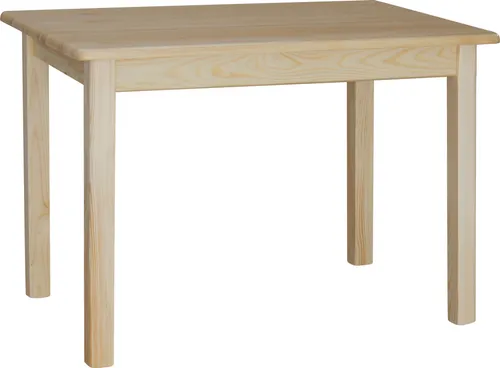 Massiver Kiefernholztisch 100 x 60 cm