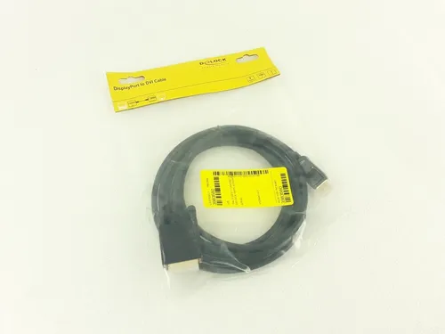 Delock 82592 DisplayPort 1.1 > DVI 24+1 Passiv 3m schwarz Neu&OVP