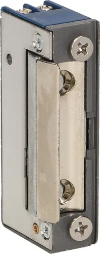 ORNO Mini-Größe Elektrischer Türöffner - Tore-Zubehör für symmetrische Türen, ideal für links und rechts, kompakte Maße und einstellbare Ratsche für individuelle Anpassungen.