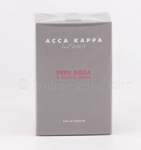 Acca Kappa Pepe Rosa & Arancio Amaro EDP Spray 100ml - Herren Eau de Parfum mit einer einzigartigen Komposition aus rosa Pfeffer und bitteren Orangen für einen unverwechselbaren Duft.