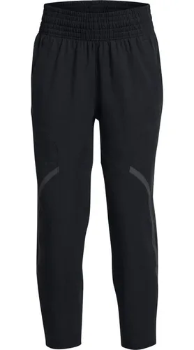 Under Armour Damen Jogginghose Unstoppable Ankle Pant - Bequeme Trainingshose in Tetra Gray für Frauen, ideal für Sport und Freizeit. Aus hochwertiger Baumwolle mit optimaler Passform und einer Schrittlänge von 81 cm.