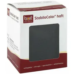 Bort Stabilocolor haft Binde 8cm schwarz