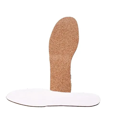 Baumwoll Kork Schuheinlagen Korksohlen 35