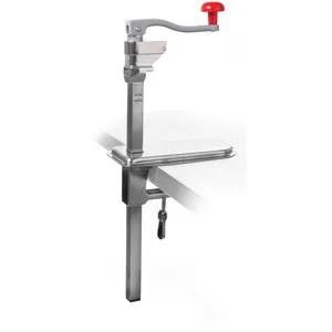 Hendi Dosenöffner 690000: Tischdosenöffner aus Edelstahl für die Gastronomie - Hochwertiger Tischdosenöffner aus Edelstahl, ideal für Gastronomie. Höhenverstellbar für Dosen bis 33,5 cm und mit sicherer Klemmbefestigung.