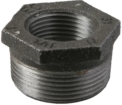 Temperguss Reduzierstück Nr. 241 schwarz 11/2