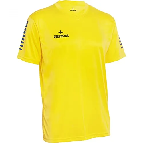 Derbystar Kinder Contra Trikot, gelb blau, 140