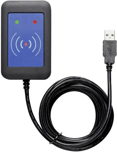 Benning 009372 RFID-Leser - RFID-Leser für industrielle Anwendungen, auslesbar ohne Sichtkontakt, ideal für raue Umgebungen mit einer Lesedistanz von bis zu 50 mm.