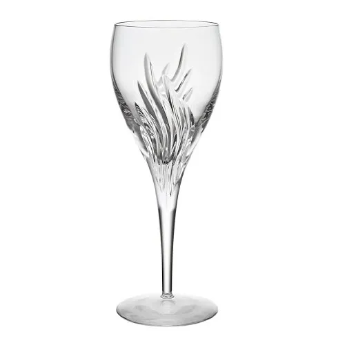Weinglas Weinkelch Roseglas Flamme Transparent Kristallglas 23 cm