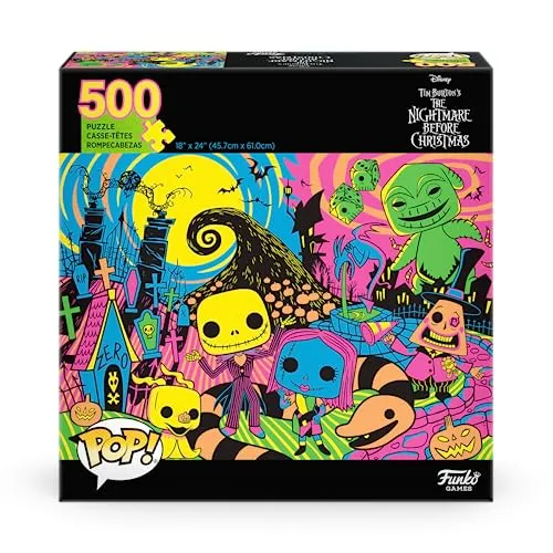 Funko POP! Puzzle - Disney: The Nightmare Before Christmas, 500 Teile