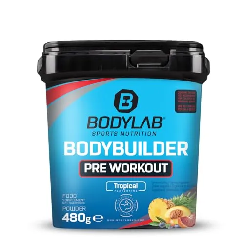 Produktbild Bodylab24 Bodybuilder Pre Workout Tropical 480g