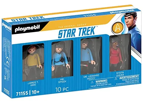 PLAYMOBIL Star Trek Figuren Set 71155 – Abenteuer mit der USS Enterprise