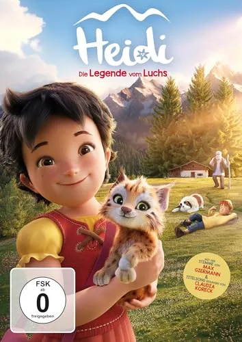 Heidi - Die Legende vom Luchs - Ein zeitloses Abenteuer für die ganze Familie. Erlebe die zauberhafte Geschichte von Heidi auf DVD, ideal für gemütliche Filmabende.