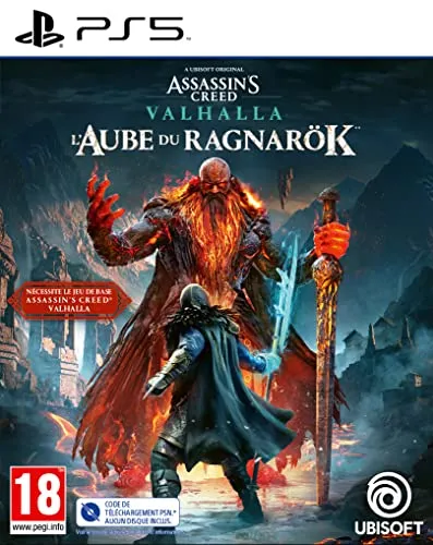 UBI SOFT FRANCE AC Valhalla Ragnarok CIAB PS5 VF - Spiele für PlayStation 5, episches Action-Adventure mit packender Wikinger-Story und beeindruckender Grafik.