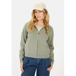 camel active Strickjacke mit Kapuze Langarm Kapuze Kapuze grün S (36)