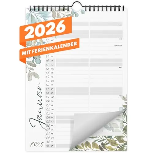 Monatskalender von Gentle North