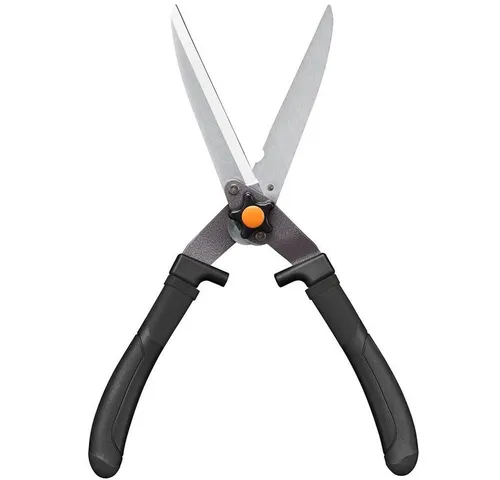 Fiskars Heckenschere HS10 - 55 cm - Heckenschere für präzisen Form- und Rückschnitt, rutschhemmende SoftGrip-Griffe für sicheren Halt, hochwertige Stahl-Klingen für Langlebigkeit und einfaches Nachschleifen.