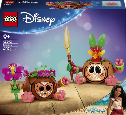 LEGO® Disney Princess 43293 - Kakamora Set - Vollständiges Set mit 407 Teilen, ideal für kreative Bauprojekte. Perfekt für Kinder ab 9 Jahren, um die Welt der Disney Princesses zu erkunden.