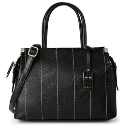 Gabor Gela Stripe Shopper Tasche M 35 cm schwarz - Elegante Gabor Gela Stripe Shopper Tasche M 35 cm in Schwarz, ideal für den täglichen Einsatz. Mit geräumigem Innenfach und stilvollem Design ist sie der perfekte Begleiter für jede Gelegenheit.