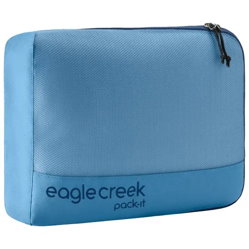Eagle Creek Pack-It Reveal Cube M - 7 l blauer Packsack - Praktischer Packsack mit Frontzugriff, ideal für Reisen. Leicht und robust aus 100% Polyester, bietet Platz für all Ihre Essentials.