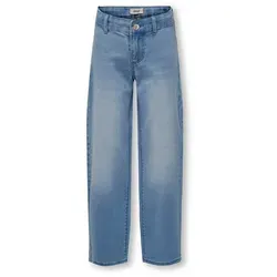KIDS ONLY Weite Jeans KOGSYLVIE CLEAN WIDE LEG - Kinderhosen in Light Blue Denim, elastischer Denim für optimalen Tragekomfort und lässigen Look, ideal für modebewusste Kids.