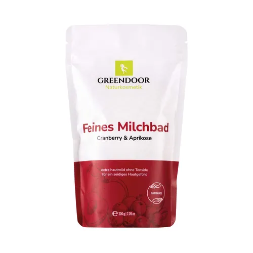 GREENDOOR GREENDOOR Milchbad Aprikose Cranberry