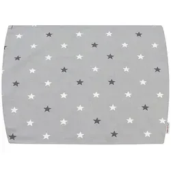 Baby Lagerungsbezug Sternenmuster grau von HOBEA