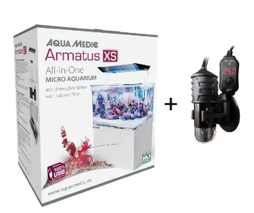 Aqua Medic Armatus XS Micro Aquarium mit Unterschrankfilter von Aqua Medic