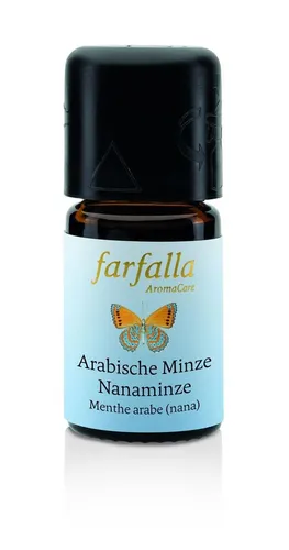 Farfalla Arabische Minze Nanaminze bio ätherisches Öl 5 ml von Farfalla