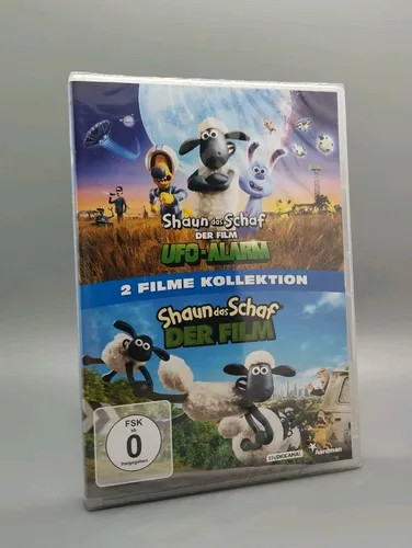 Shaun das Schaf: 2 Filme Kollektion - Ufo-Alarm + Der Film - DVD - NEU/OVP