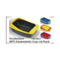 Katzentoilette Virgo mit abnehmbarem Rand