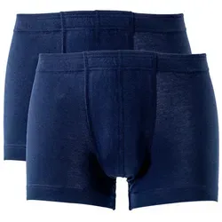 HERMKO Retro Boxer 8900 8900 2er Pack Herren Boxer Shorts Unterhose blau D 8 = EU XXL
