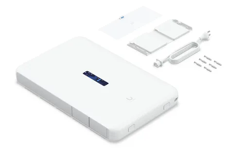 Ubiquiti Dream Wall - Wandmontierbares Sicherheitsgerät mit 10GbE - Switch für höchste Sicherheit mit 10GbE und Wi-Fi 7, ideal für moderne Netzwerke und Wandmontage.