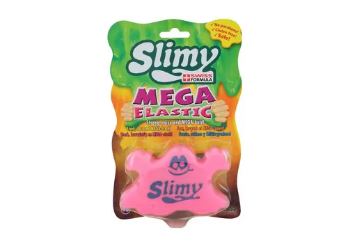 Slimy® Knete Mega Elastic 150g (1-tlg), lustige Dose mit Gürtel-Clip