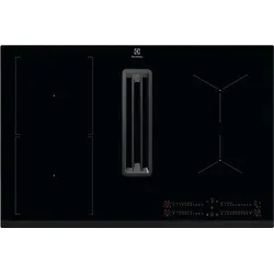 Vakuum-induktionskochfeld 78 cm, 4 brenner, 7350 w, schwarz