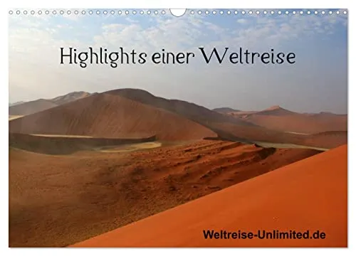 Highlights einer Weltreise Wandkalender 2027 DIN A3 quer